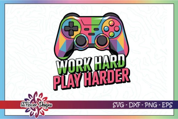 Gaming Work Hard 22 Poster Picture Me