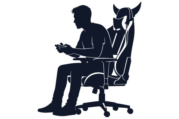 The Modern Gamer Sitting in a Gaming Chair Playing: What a Simple Silhouette Reveals About Culture, Commerce, and Connection